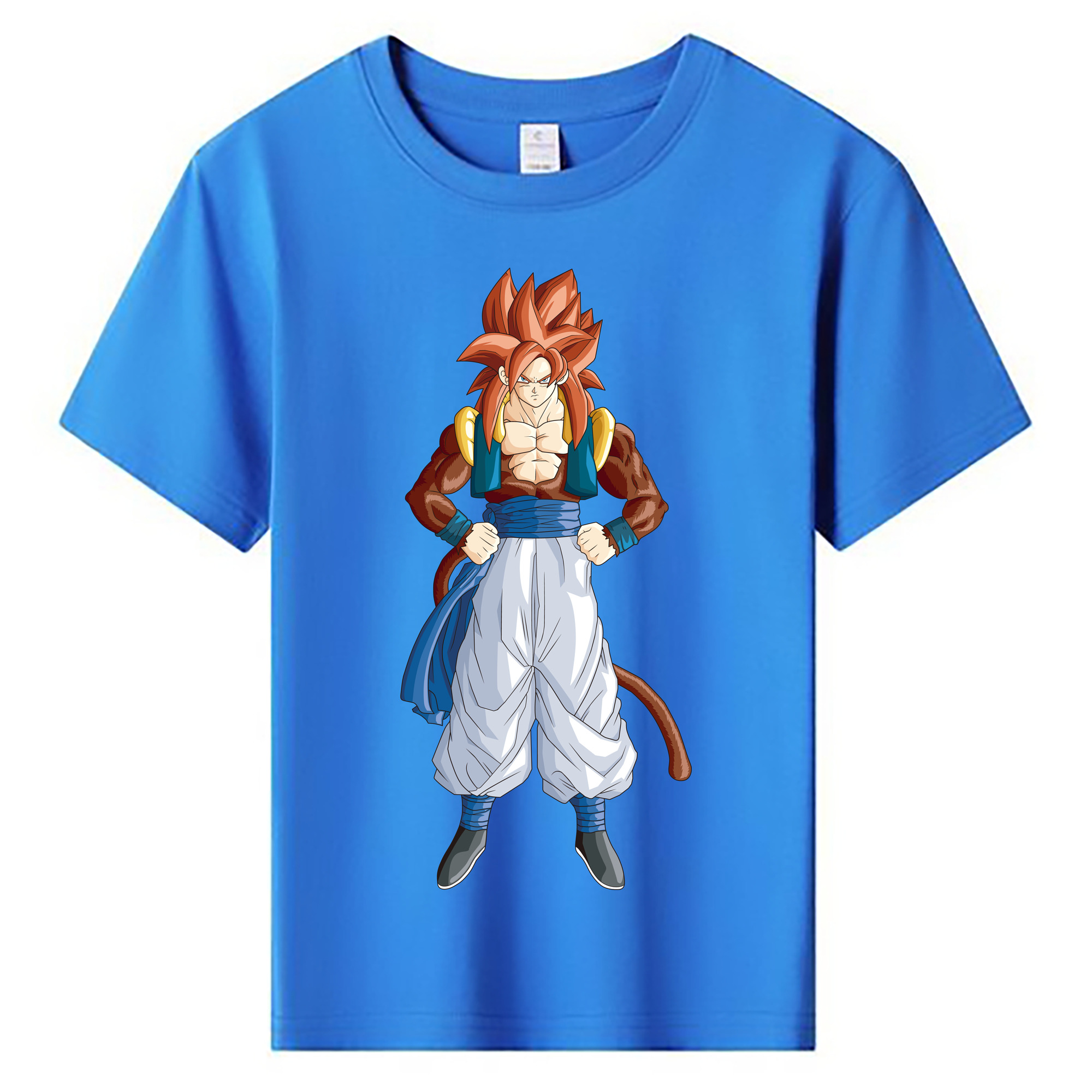 （画像用） ドラゴンボール 孫悟空（そん ごくう）Son Goku カカロット DRAGON BALL Kakarotto 綿100％キッズTシャツ（フロントプリント）
